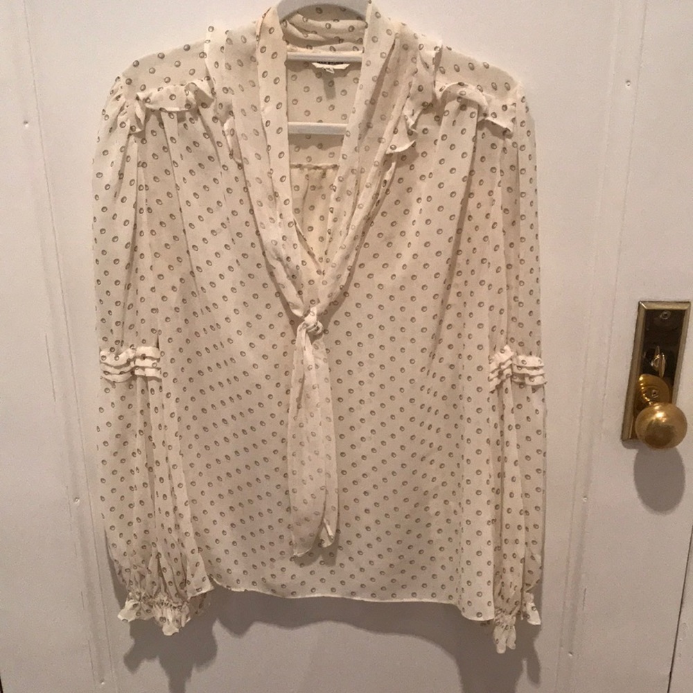 Max Studio Ruffle Blouse